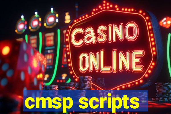 cmsp scripts