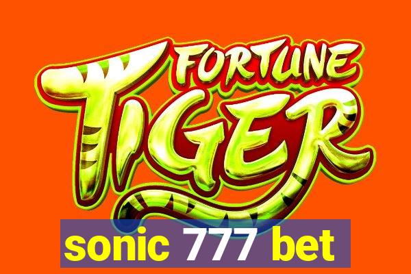 sonic 777 bet