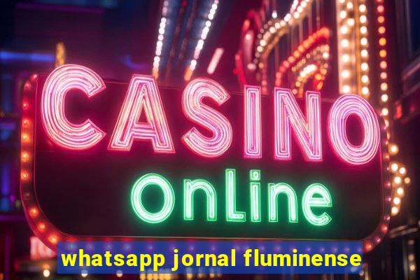 whatsapp jornal fluminense