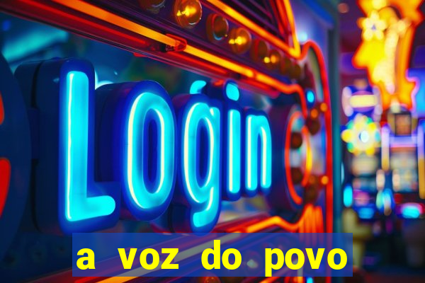 a voz do povo santa luzia