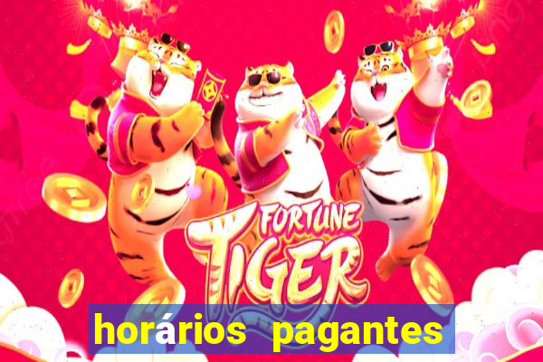 horários pagantes fortune tiger madrugada