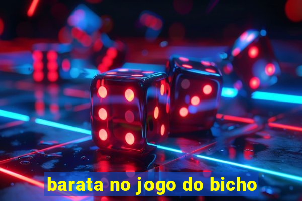 barata no jogo do bicho