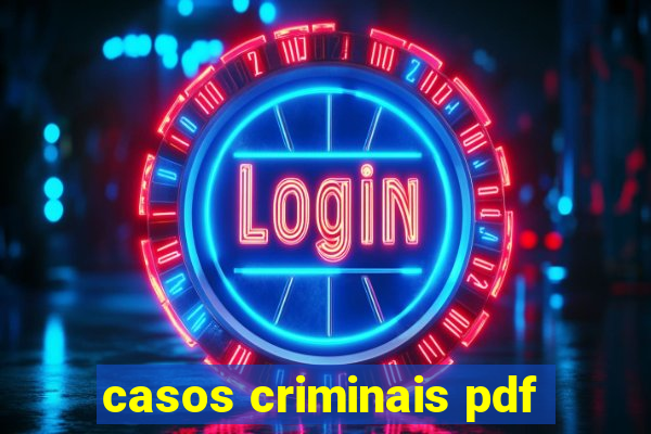 casos criminais pdf