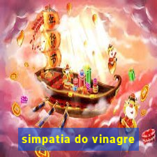 simpatia do vinagre