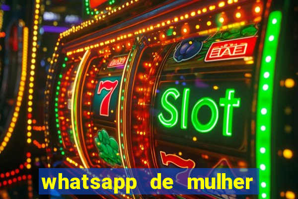 whatsapp de mulher de programa