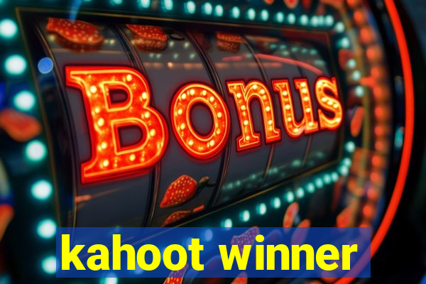 kahoot winner