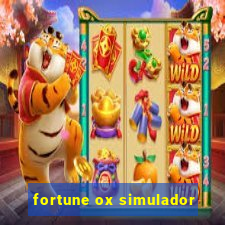fortune ox simulador