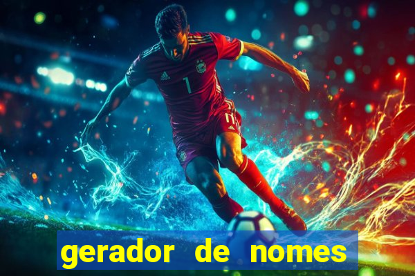 gerador de nomes para jogos