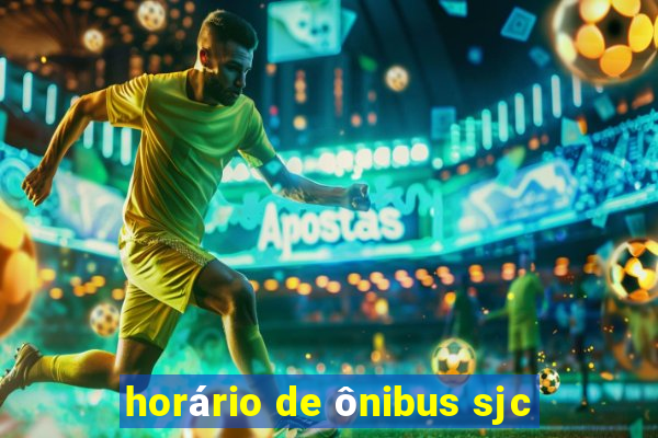 horário de ônibus sjc
