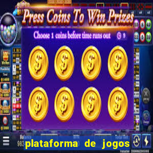 plataforma de jogos nova pagando no cadastro
