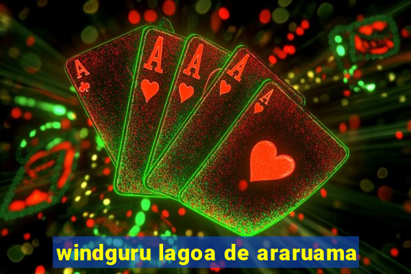 windguru lagoa de araruama