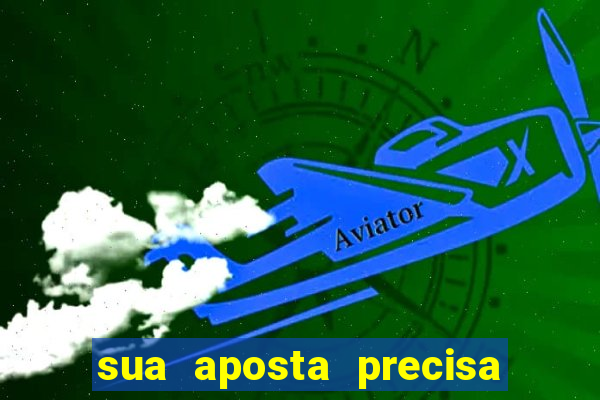 sua aposta precisa ser aprovada por um analista