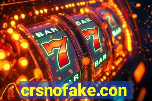 crsnofake.con