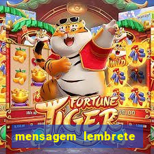 mensagem lembrete de vencimento para cliente