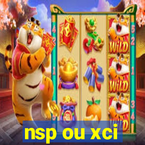 nsp ou xci