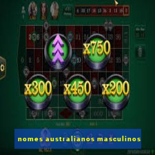 nomes australianos masculinos