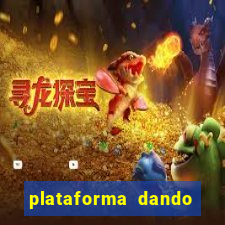 plataforma dando bonus de cadastro