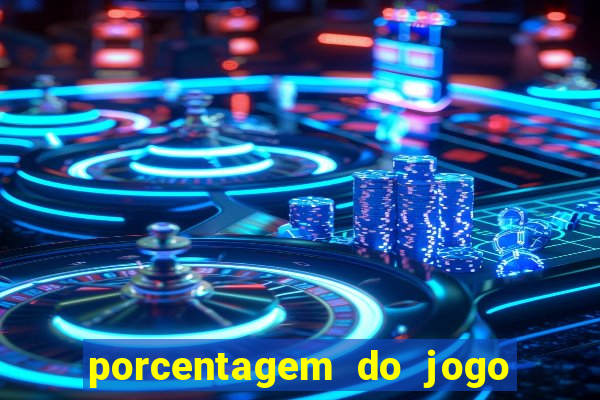 porcentagem do jogo fortune tiger