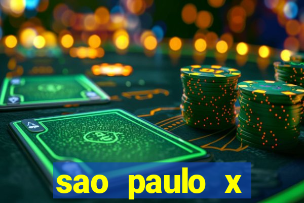 sao paulo x palmeiras palpite