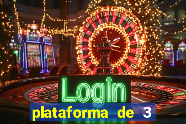 plataforma de 3 reais link