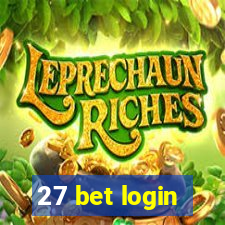 27 bet login