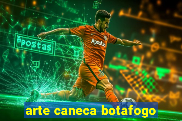 arte caneca botafogo