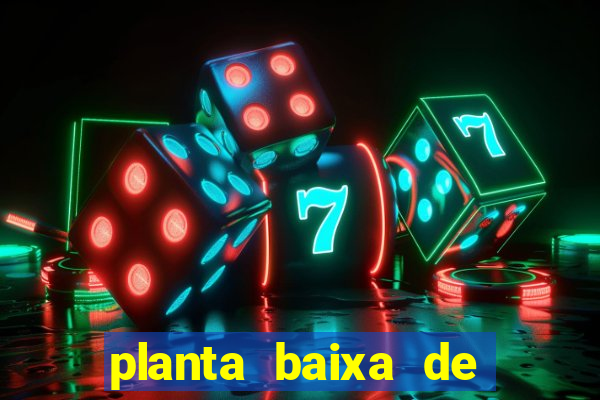 planta baixa de campo de futebol society