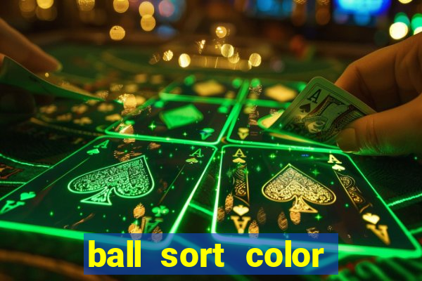 ball sort color water puzzle