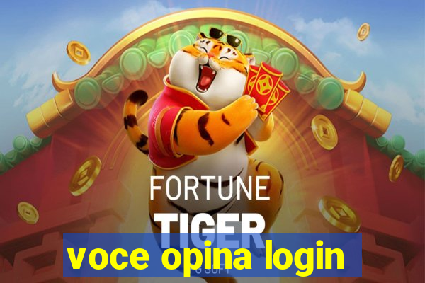 voce opina login