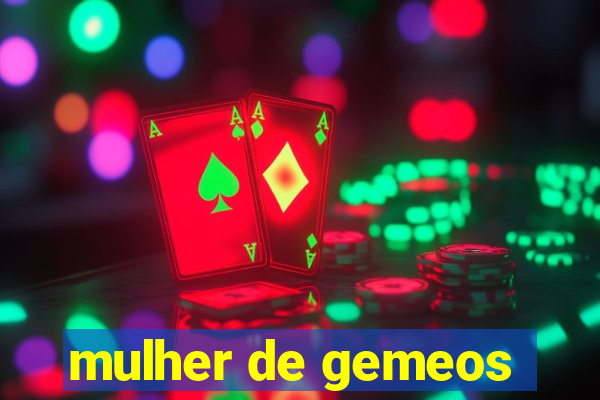 mulher de gemeos