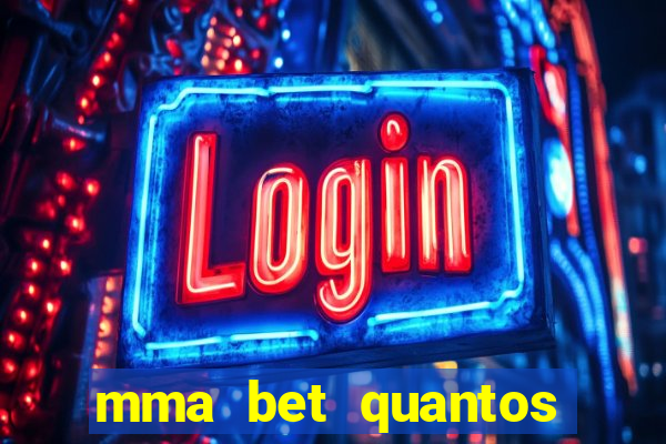 mma bet quantos saques por dia