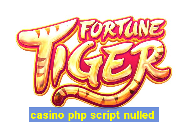 casino php script nulled
