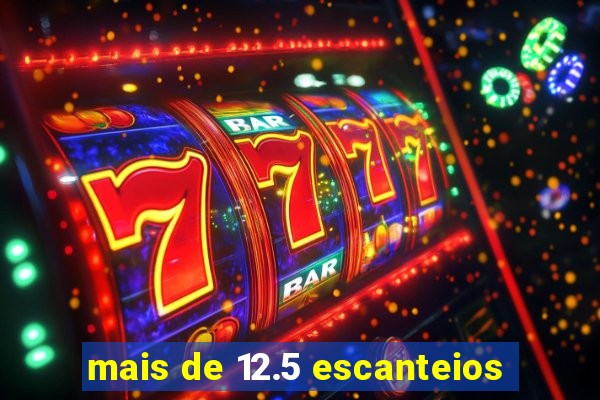 mais de 12.5 escanteios