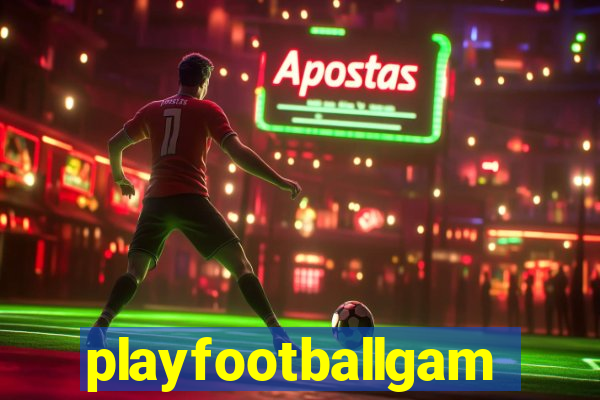 playfootballgames