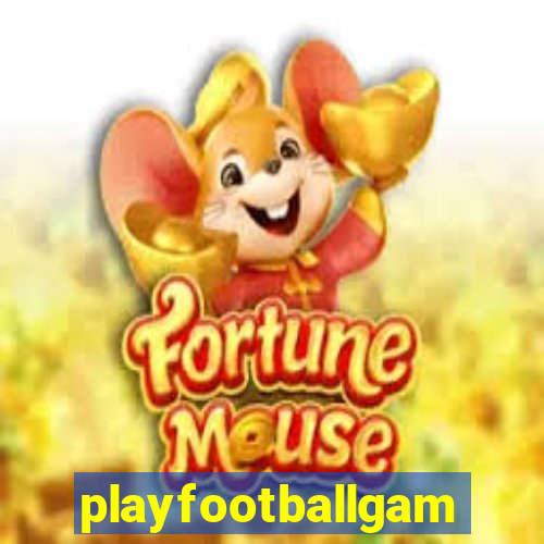 playfootballgames
